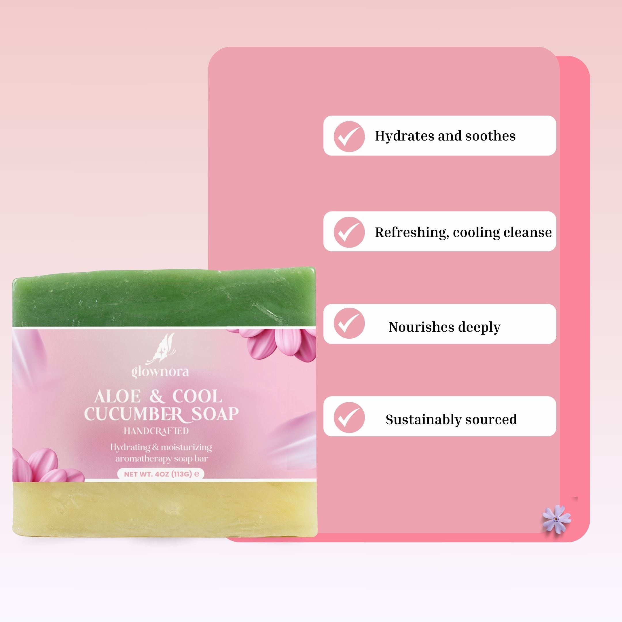 Aloe & Cool Cucumber Soap